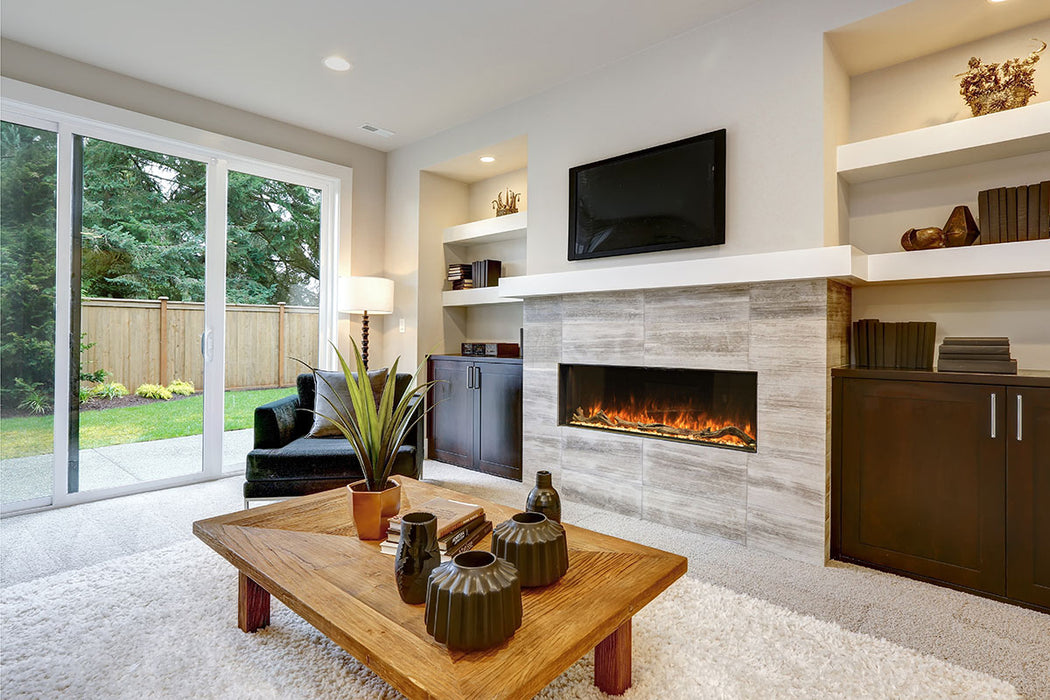 Modern Flames SPS-50B Spectrum Slimline Wall Mount/Built-In Electric Fireplace