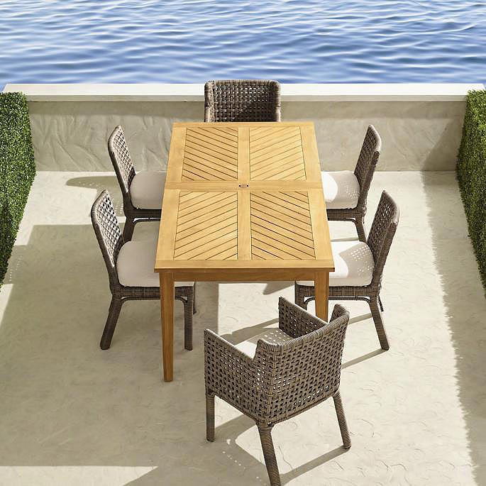 Seton 7-pc. Dining Set + Cushions