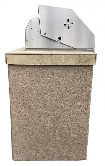 St. Martin 4' Charcoal Built In BBQ Island BBQ GRILL KoKoMo Grills
