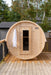 Dundalk 4 Person White Cedar Outdoor Sauna Harmony | 2-4 People | Wood or Electric Heater  Dundalk Leisurecraft Dundalk 4 Person White Cedar Outdoor Sauna Harmony - No Heater  