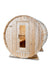 Dundalk 4 Person White Cedar Outdoor Sauna Harmony | 2-4 People | Wood or Electric Heater  Dundalk Leisurecraft   