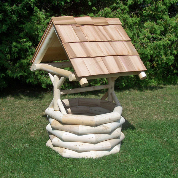 Log Wishing Well Swings Leisurecraft