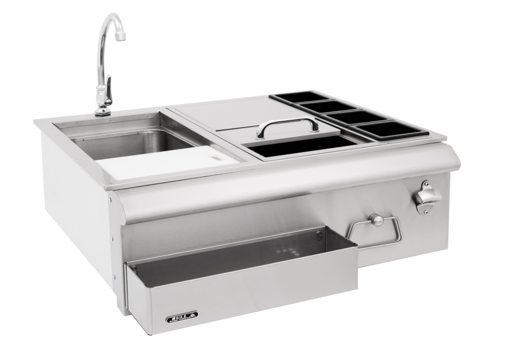 Bull Slide-In Bar Center with Sink