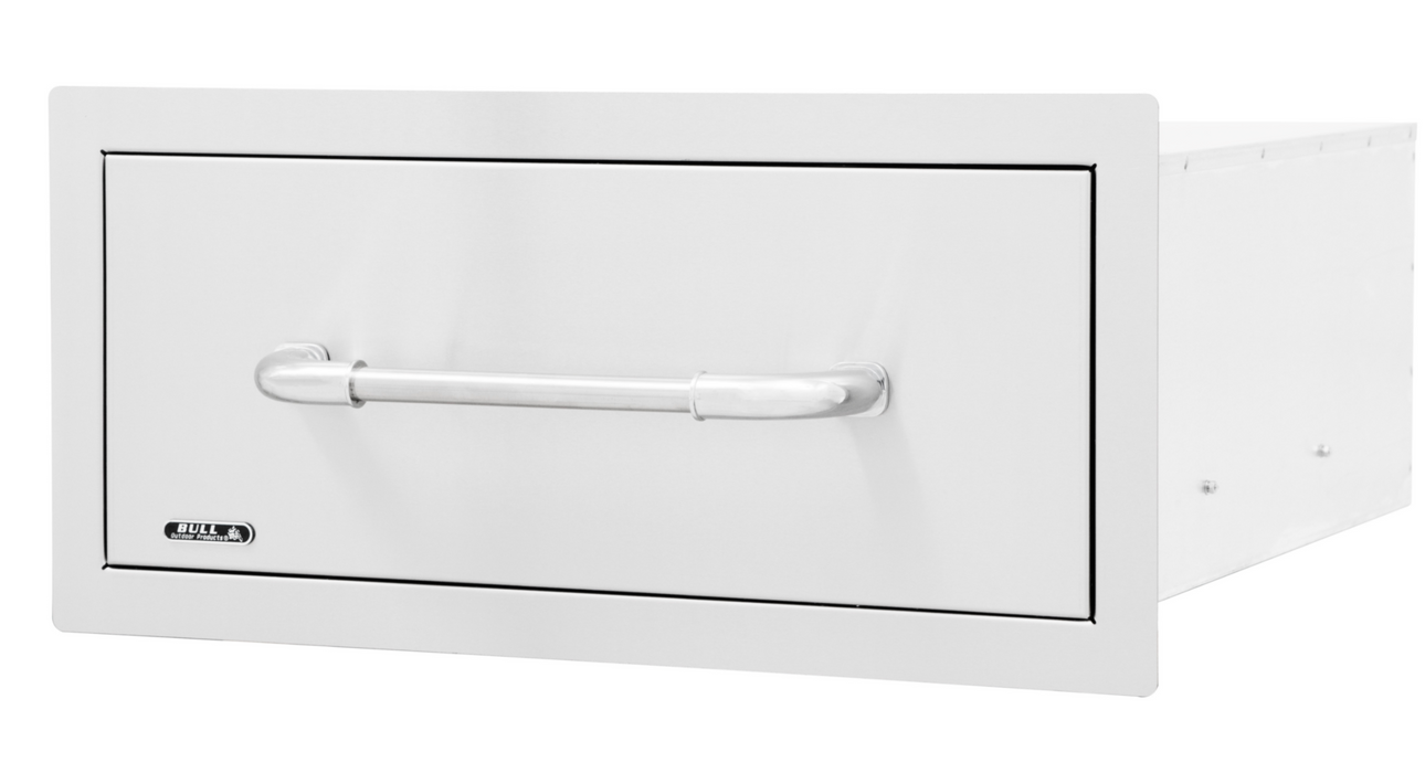Bull BG-09980 Large Single Drawer for Deep Kitchens, 26.75x12.5-Inches