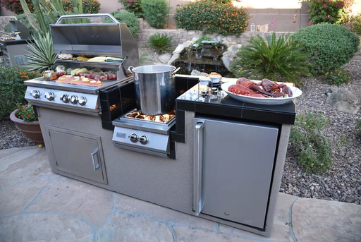 Power Burner 4 Burner 32 inch Built-In Barbeque Grill Island Kitchen Package BBQ GRILL KoKoMo Grills Power Burner 4 Burner 32 inch Built-In Barbeque Grill Island Kitchen Package  LPG