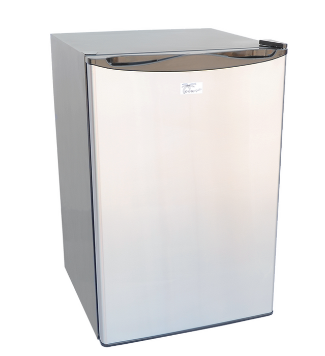 Built-In Outdoor Kitchen Refrigerator with Temp Control Soda Rack and Lights BBQ GRILL KoKoMo Grills