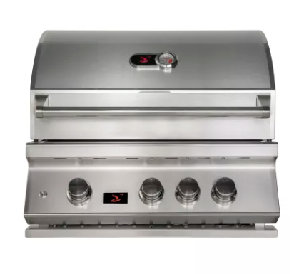 Bonfire Built-In 3 Burner +Cover+ Rotisserie + Lifetime Warranty BBQ GRILL Bonfire Barbecue grills Bonfire Built-In 3 Burner - LPG