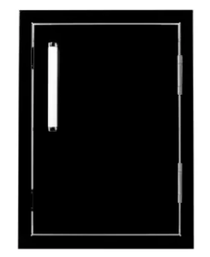 Bonfire Vertical Door 1420 Black BBQ GRILL Bonfire Barbecue grills
