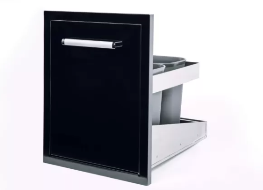 Bonfire Trash Can Black BBQ GRILL Bonfire Barbecue grills