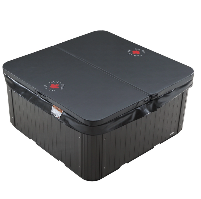 Saskatoon 4-Person 12-Jet Portable Hot Tub Hot Plates Canadian spas