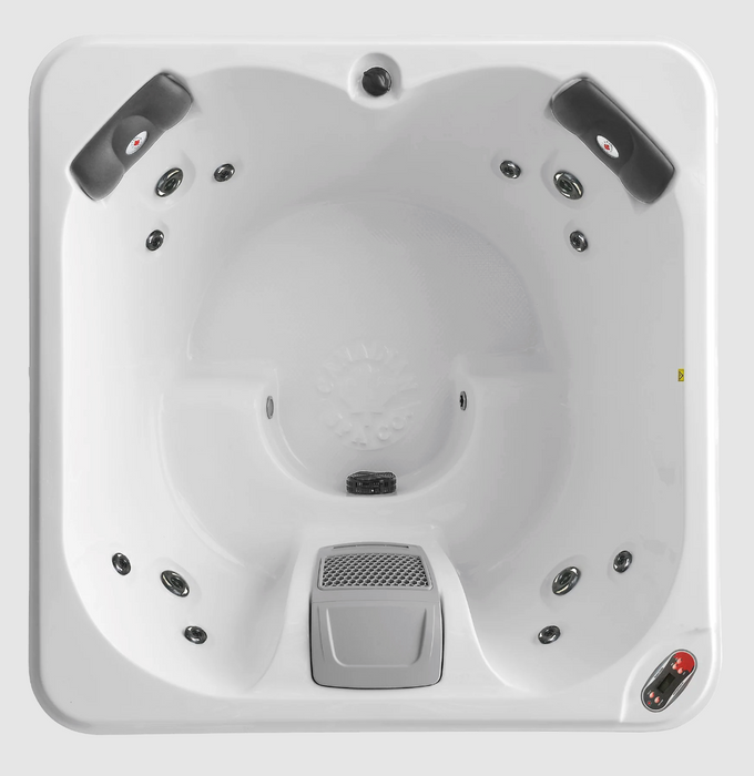 Saskatoon 4-Person 12-Jet Portable Hot Tub Hot Plates Canadian spas