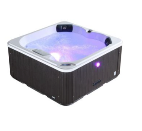 Saskatoon 4-Person 12-Jet Portable Hot Tub Hot Plates Canadian spas   