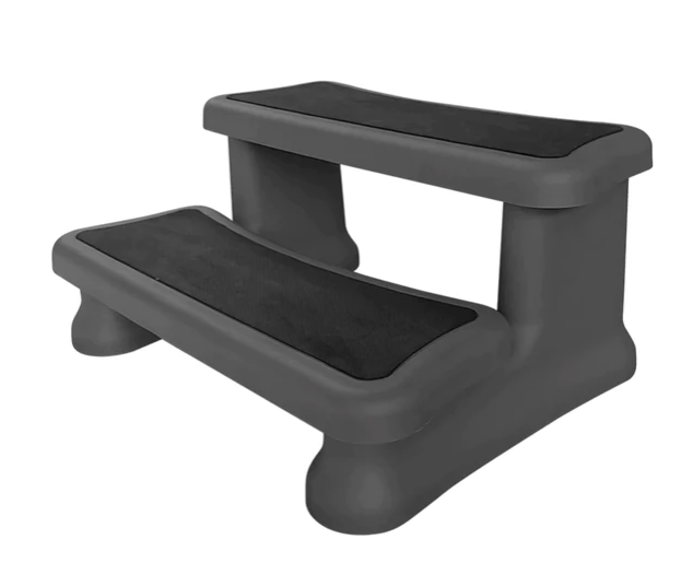 Universal Spa Steps - Black Hot Plates Canadian spas