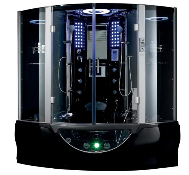 Valencia Steam Shower - Black Spas Maya Bath LLC