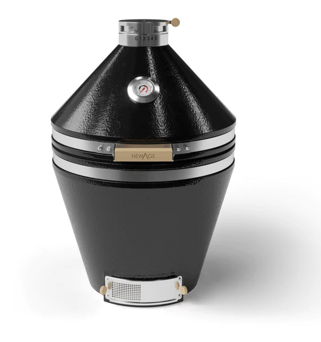 Kamado Platinum 22 in. Black BBQ GRILL New Age Default Title