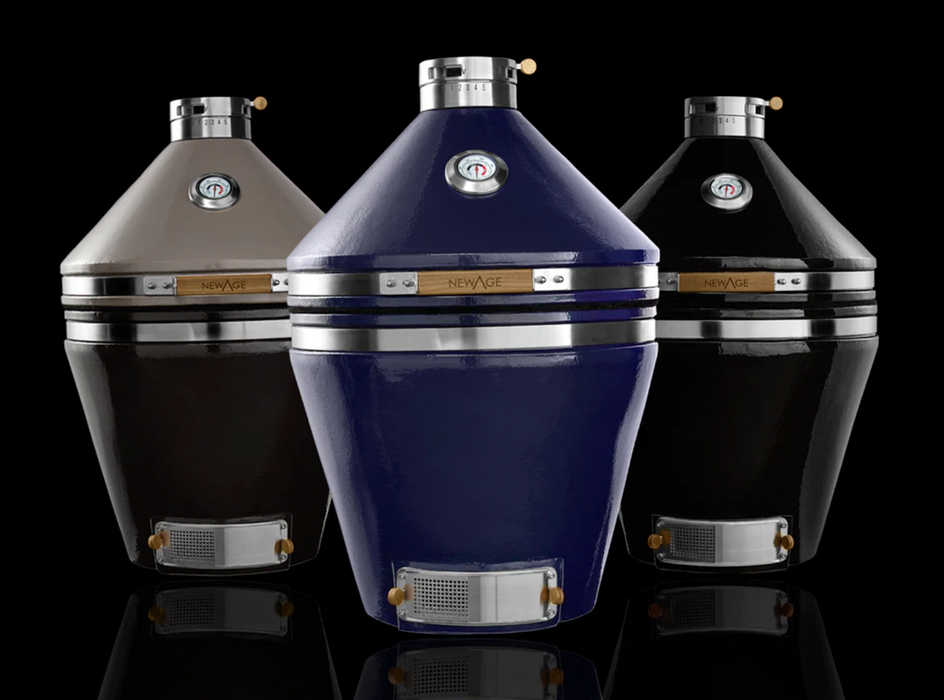 Kamado Platinum 22 in. Blue BBQ GRILL New Age
