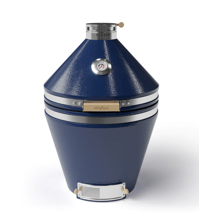Kamado Platinum 22 in. Blue BBQ GRILL New Age