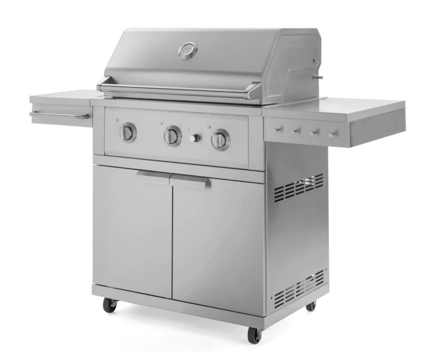 Platinum Grill Stainless Steel 33'' Free Stand BBQ GRILL New Age Platinum Grill Stainless Steel 33'' Free Stand - LPG