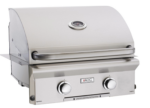 AOG 24" built-in halogen interior lights- no back-burner BBQ GRILL CG Products