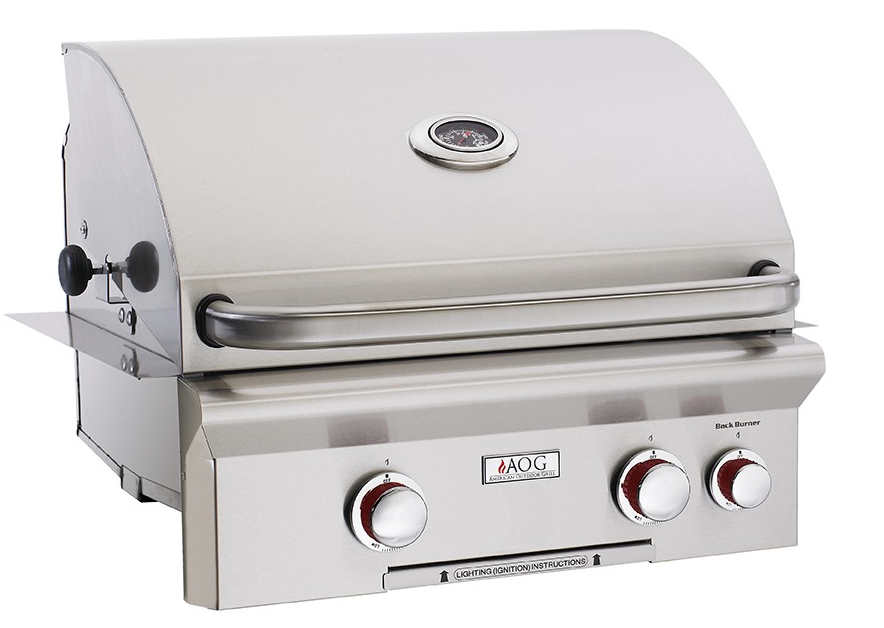 AOG 24" built-in w/piezo "rapid light" ignition BBQ GRILL CG Products