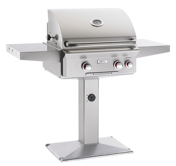 AOG24" patio post w/"rapid light" ignition BBQ GRILL CG Products
