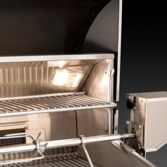Fire Magic Echelon Diamond E1060s 48-Inch Freestanding Gas Grill With Rotisserie, Infrared Burner, Single Side Burner, Digital Thermometer & Magic View Window - Natural Gas BBQ GRILL CG Products
