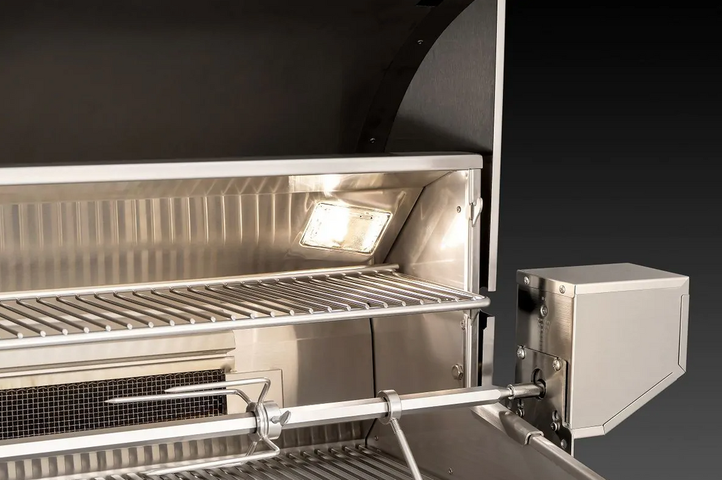 Fire Magic Echelon Diamond E1060s 48-Inch Freestanding Gas Grill With Rotisserie, Infrared Burner, Single Side Burner, Digital Thermometer & Magic View Window - Natural Gas BBQ GRILL CG Products
