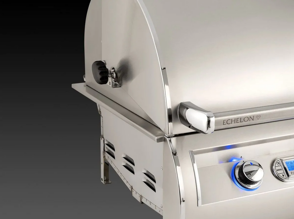 Fire Magic Echelon Diamond E1060s 48-Inch Freestanding Gas Grill With Rotisserie, Infrared Burner, Single Side Burner, Digital Thermometer & Magic View Window - Natural Gas BBQ GRILL CG Products