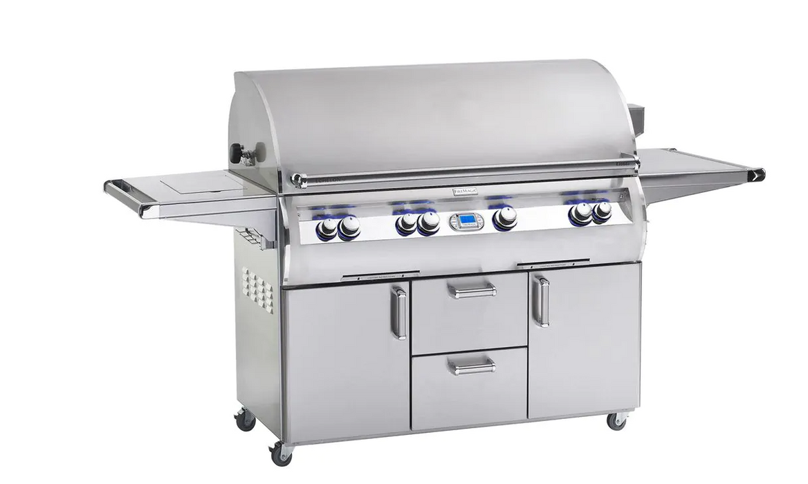 Fire Magic Echelon Diamond E1060s 48-Inch Freestanding Gas Grill With Rotisserie, Single Side Burner & Digital Thermometer - Natural Gas BBQ GRILL CG Products