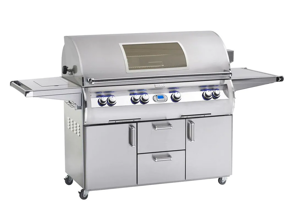 Fire Magic Echelon Diamond E1060s 48-Inch Freestanding Gas Grill With Rotisserie, Single Side Burner, Digital Thermometer & Magic View Window - Natural Gas BBQ GRILL CG Products