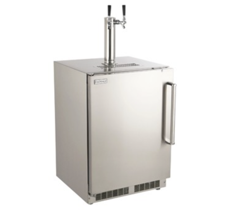 FIREMAGIC OUTDOOR RATED KEGERATOR BBQ GRILL CG Products FIREMAGIC Kegerator Hing left