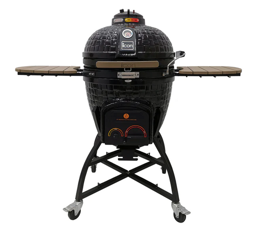 Icon XR402 Deluxe Kamado Grill, Black BBQ GRILL CG Products