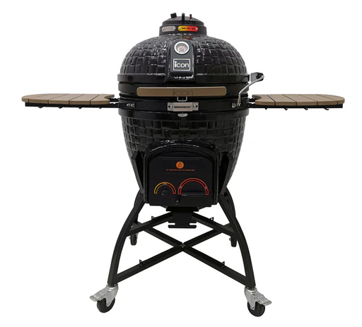 Icon XR402 Deluxe Kamado Grill, Black BBQ GRILL CG Products   