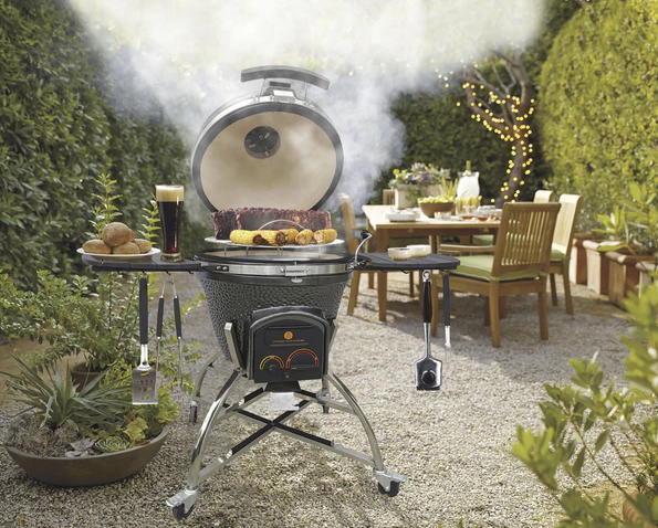 Icon XD702 Maxis Kamado Grill, Gunmetal BBQ GRILL CG Products