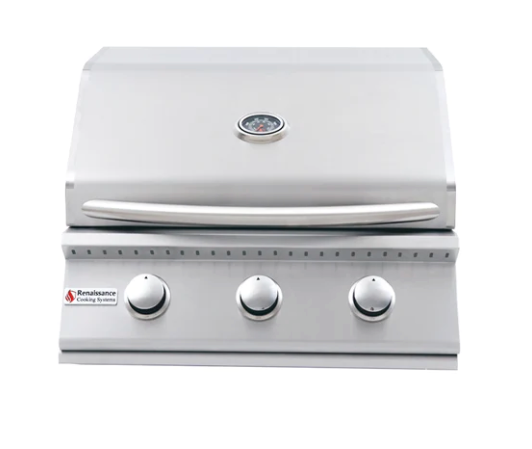26" Premier Built-In Grill - RJC26A BBQ GRILL CG Products 26" Premier Built-In Grill - LPG