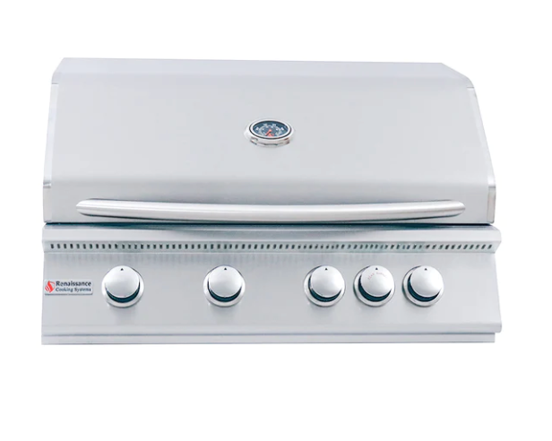 32" Premier Built-In Grill - RJC32A BBQ GRILL CG Products 32" Premier Built-In Grill - LPG
