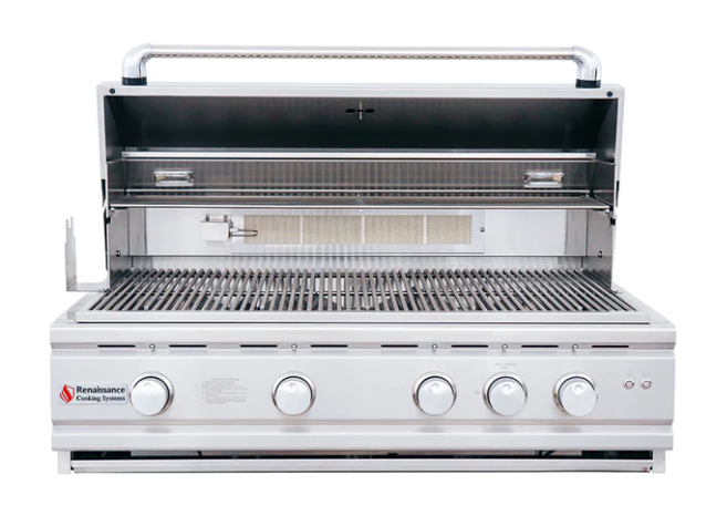 38" Cutlass Pro Built-In Grill w/ Window - RON38AW BBQ GRILL CG Products   