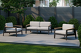 Rhodes 4 Seater Chat Set Outdoor Sofas New Age   