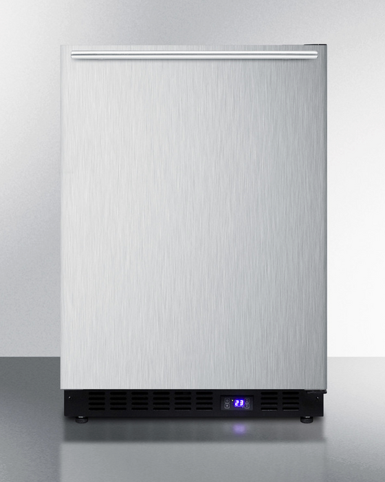 Summit 24" Wide Built-In All-Freezer With Icemaker Refrigerators Summit Appliance