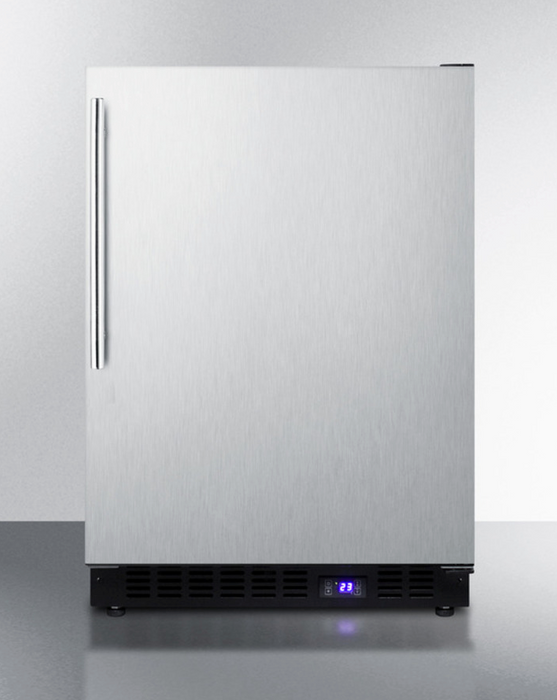 Summit 24" Wide Built-In All-Freezer Refrigerators Summit Appliance