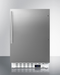 Summit 21" Wide Built-In All-Freezer, ADA Compliant Refrigerators Summit Appliance   