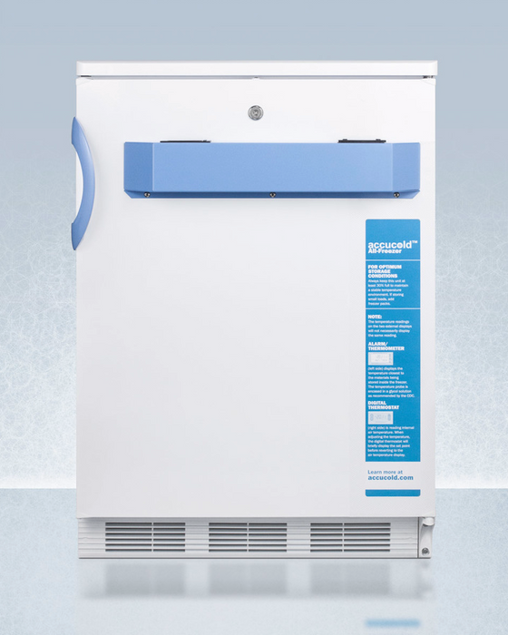 Summit 24" Wide Built-In All-Freezer Refrigerators Summit Appliance