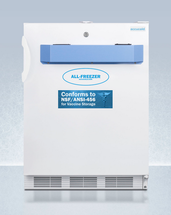Summit 24" Wide Built-In All-Freezer, Certified to NSF/ANSI 456 Standard for Vaccine Storage, ADA Compliant Refrigerators Summit Appliance