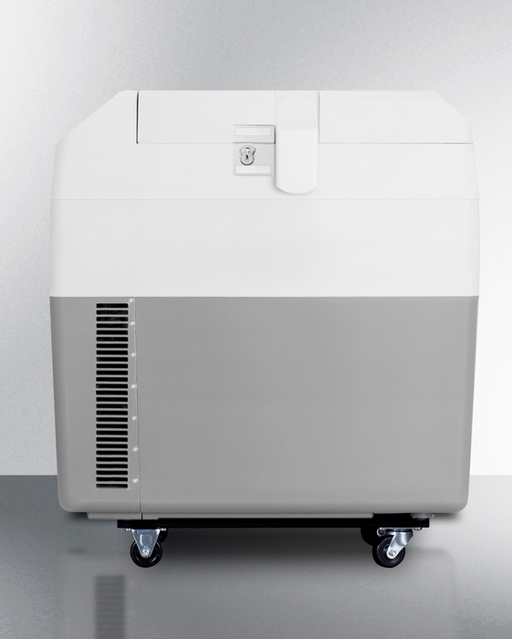 Summit Portable Refrigerator/Freezer with Lock Refrigerators Summit Appliance