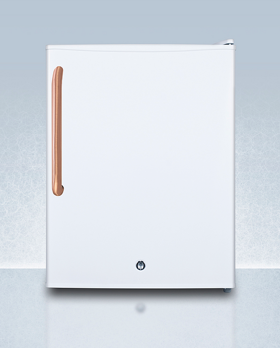 Summit Compact All-Freezer with Antimicrobial Pure Copper Handle Refrigerators Summit Appliance