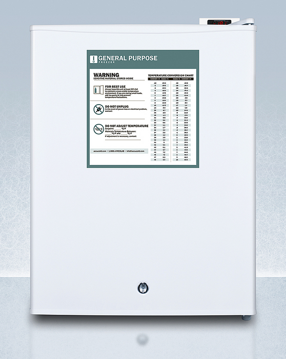 Summit Compact All-Freezer Refrigerators Summit Appliance