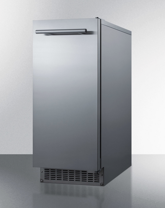 Summit 62 lb. Clear Outdoor/Indoor Icemaker Refrigerators Summit Appliance