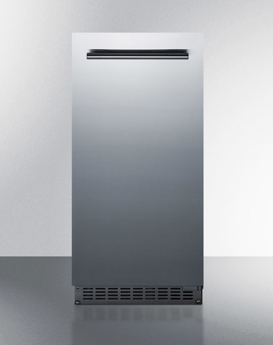 Summit 62 lb. Clear Outdoor/Indoor Icemaker Refrigerators Summit Appliance