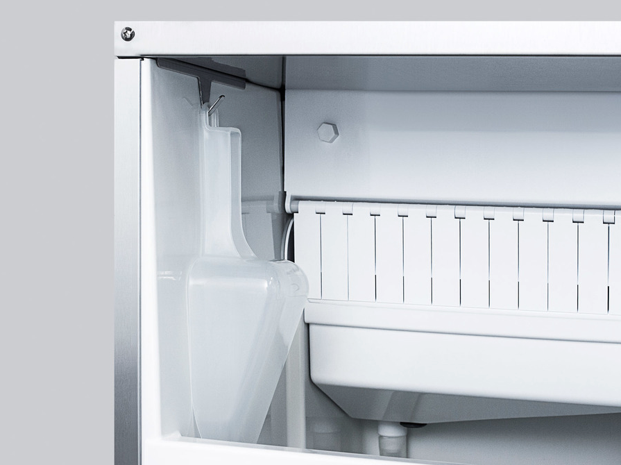 Summit 62 lb. Clear Outdoor/Indoor Icemaker (Panel Not Included) Refrigerators Summit Appliance