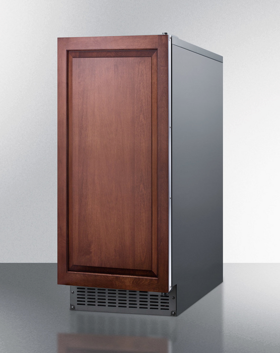 Summit 62 lb. Clear Outdoor Icemaker (Panel Not Included) Refrigerators Summit Appliance